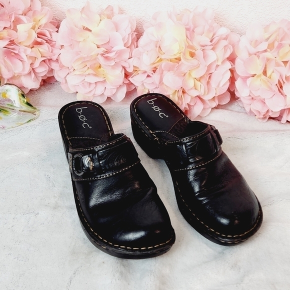 𝅺B.O.C. Madeleine Clogs Black Excellent pre-owned condition! Women's Size: 8 - Picture 2 of 8